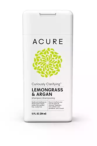 Acure Curiously Clarifying Shampoo - Lemongrass & Argan