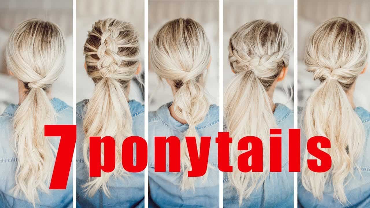 Easy High Ponytail Hairstyle For Festival or Party || New Ponytail  Hairstyles For Girls - YouTube