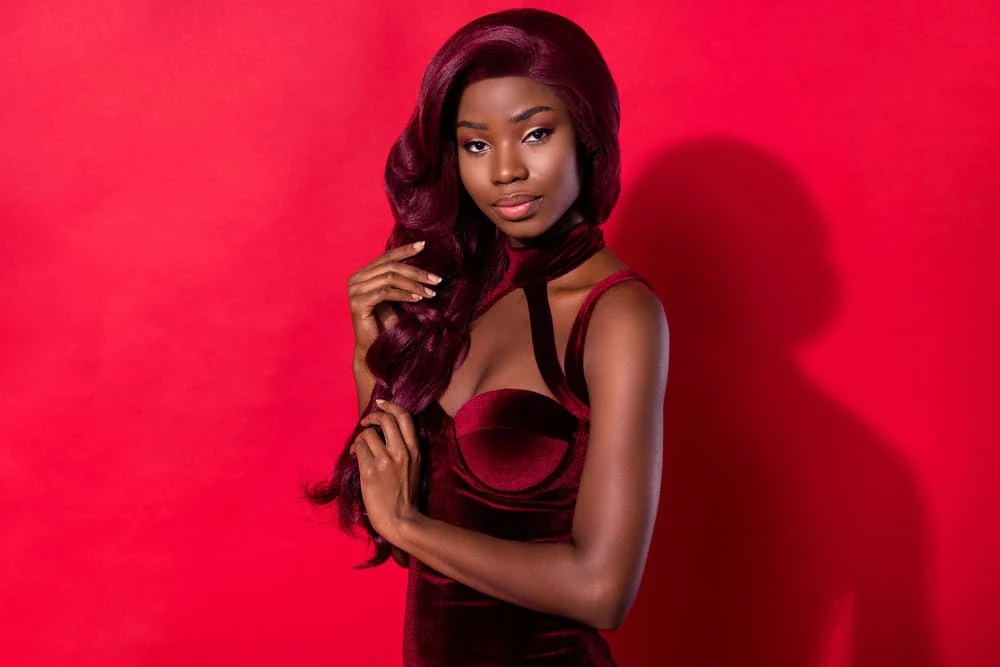 Can You Dye a Synthetic Wig? How to Dye a Synthetic Wig 10 A cute black girl that used regular hair dyes and sharpie ink to dye synthetic wigs a lighter color.