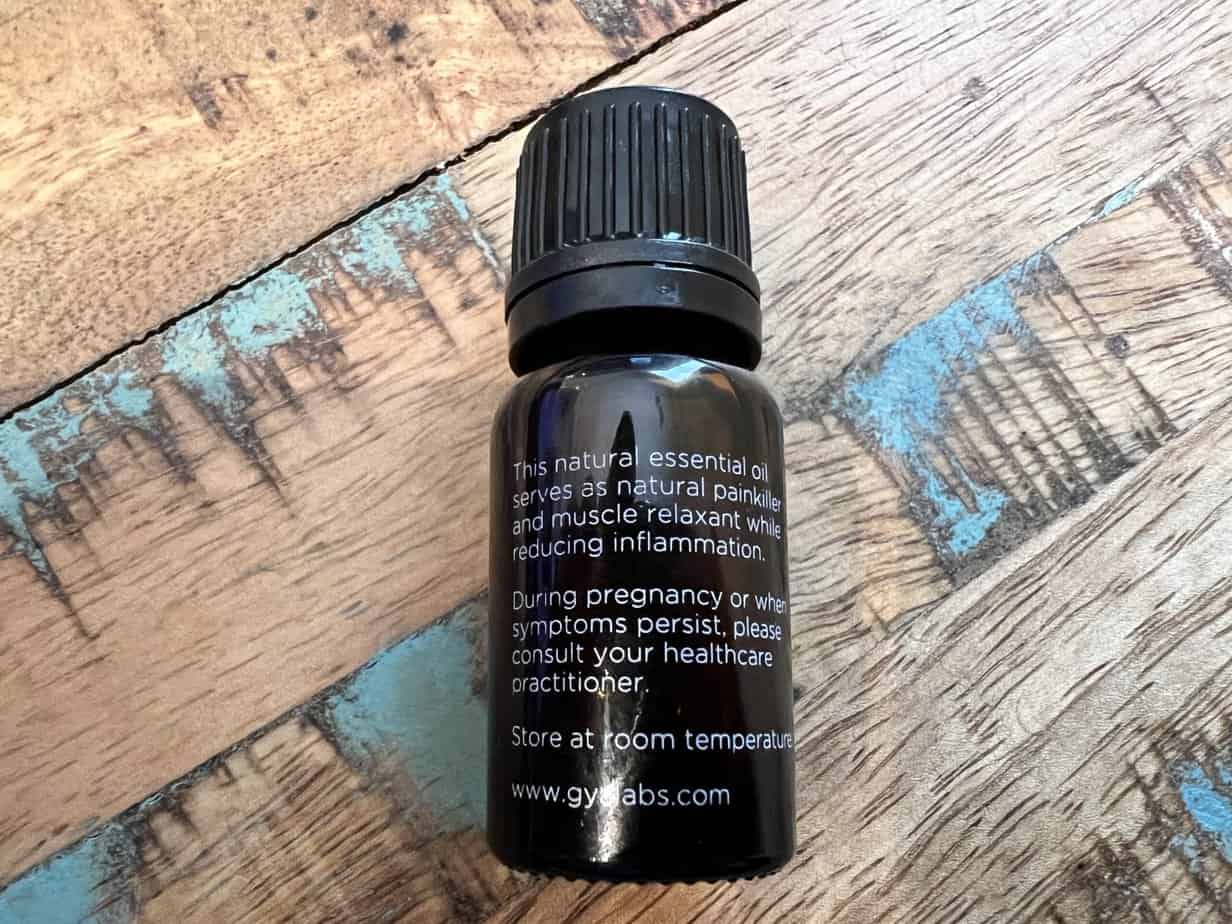 This natural essential oil serves as a natural painkiller and muscle relaxant while reducing inflammation. It is recommended, during pregnancy or when symptoms persist, please consult your healthcare practitioner. The product should be stored at room temperature.