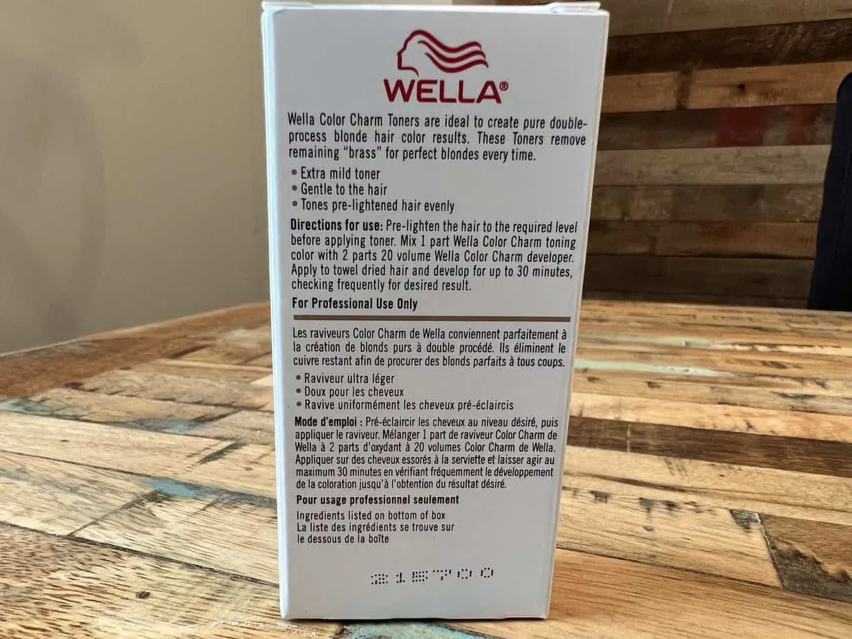 Wella T15 Before and After on Orange, Beige, and Yellow Hair 10 Pre-lighten the hair to the required level before applying toner.