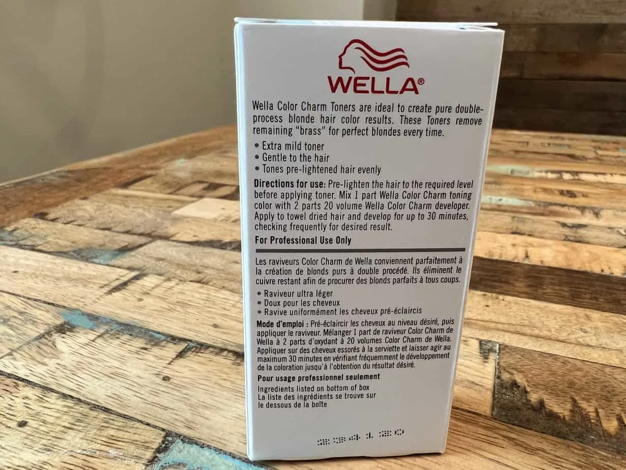 Wella T28 Before and After on Dark, Orange, Yellow Hair & More 11 Apply to towel-dried hair and develop for up to 30 minutes, checking frequently for the desired result.