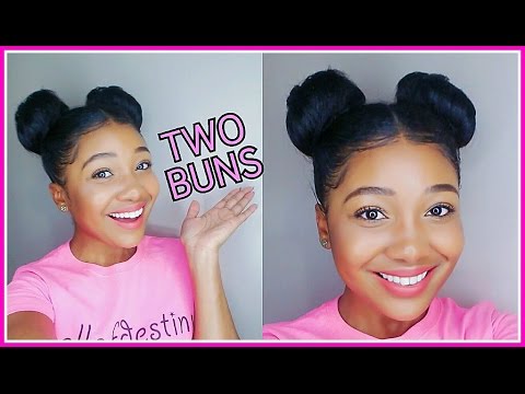 Two Buns Are Better Than One Double Bun Hair Tutorial