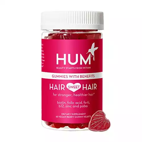 HUM Hair Sweet Hair: Hair Growth Supplement and Biotin Gummies