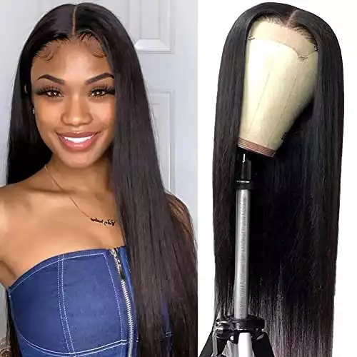 Beauhair Lace Closure Human Hair Wig Straight