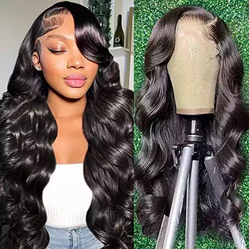 Comently Body Wave Lace Front Human Hair Wig