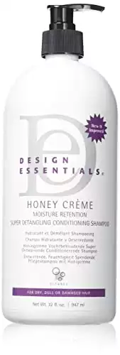 Design Essentials Honey Creme Moisture Retention Super Detangling Conditioning Shampoo