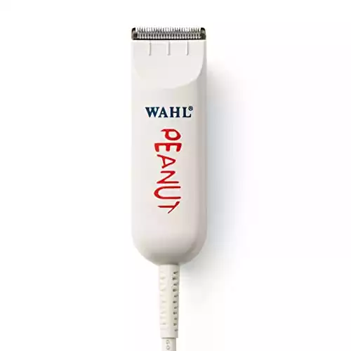 WAHL Professional Classic White Peanut: Professional Trimmer and Hair Clipper