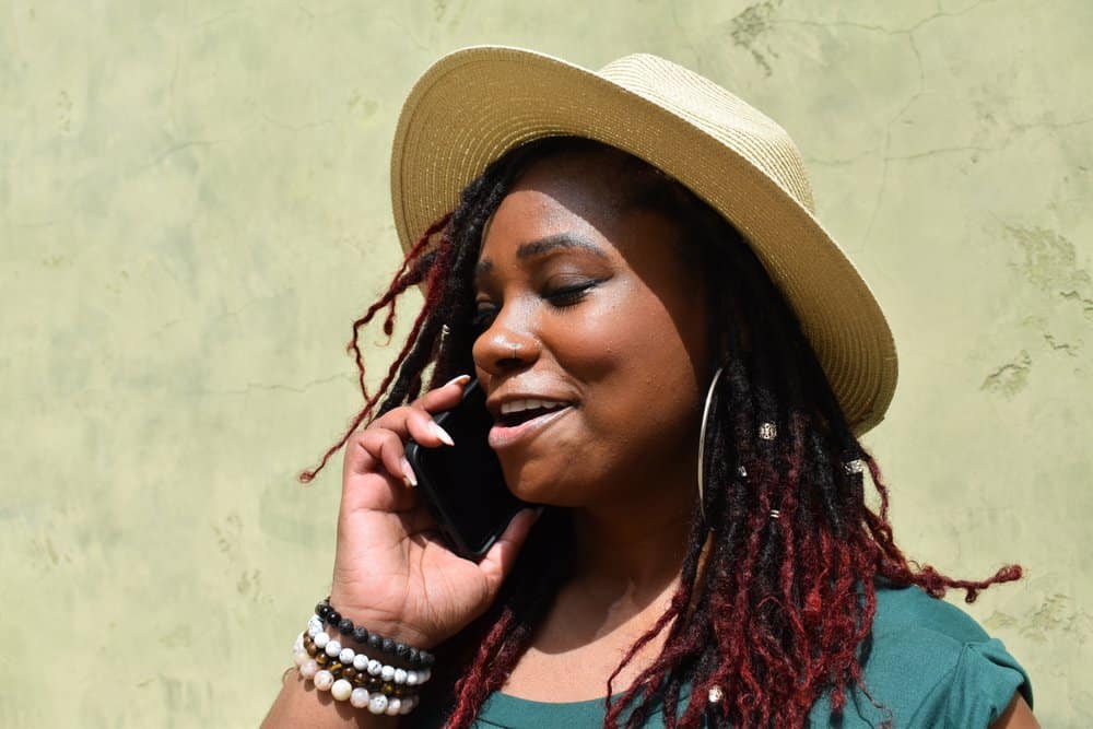 Without proper maintenance, her butterfly locs pull against her scalp and tangle, make essential for preserving their neatness and keeping her hair healthy.