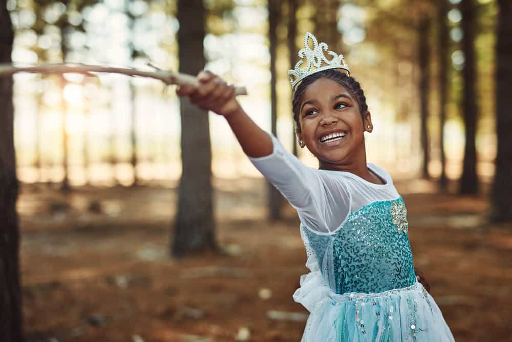 This kid's hair is skillfully done with a crochet hook in short box braids to provide a protective style that promotes healthy hair growth on thick braids.