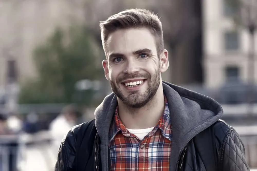 Hairstyles for Men with Big Foreheads: Step-by-Step Tutorials 19 By using hair gel and other styling products, he adds definition and texture to his thin hair, creating a fuller and more voluminous look.
