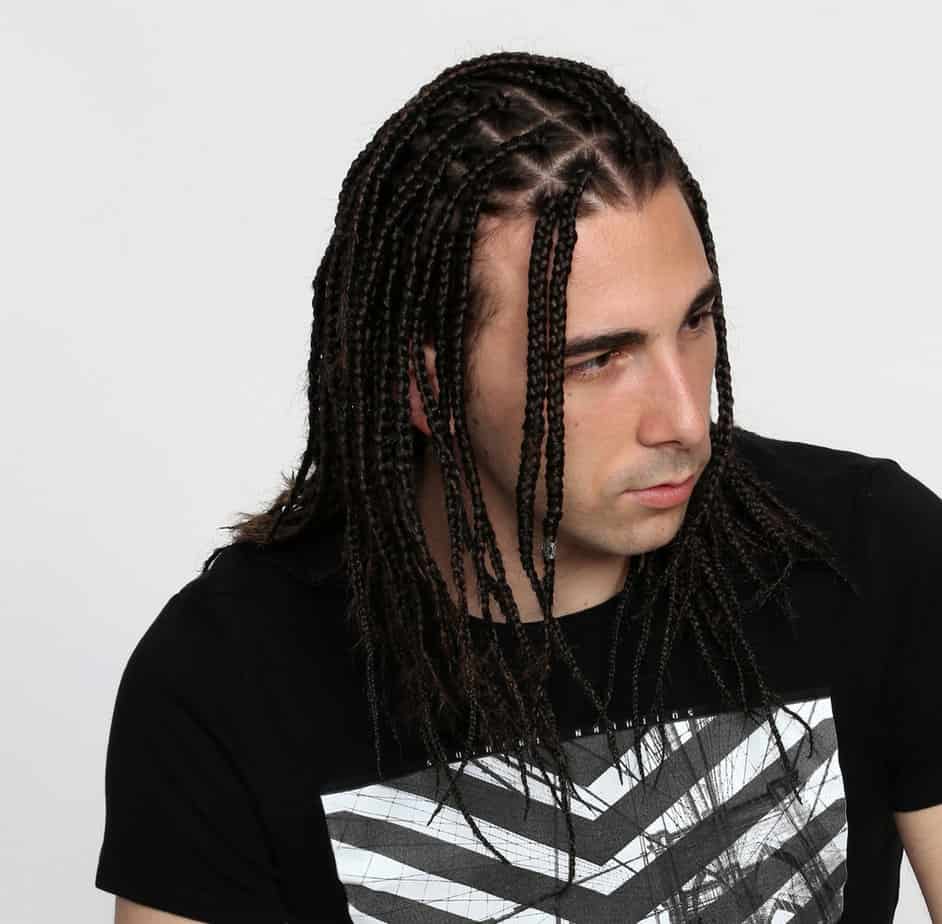 Amazon.com : Afro Braids Toupee For Black Men Dreadlock Human Hair Toupee  Black Men Crochet Braids African American Human Hair Systems Afro Men Hair  Unit Locs Braided For Black Men 8'' X