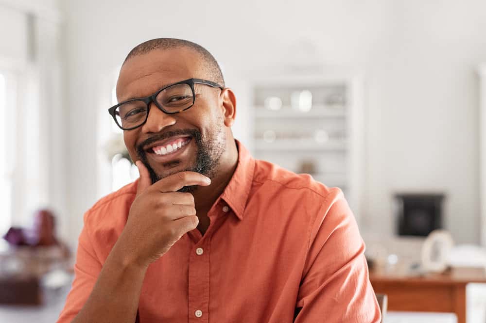 A black man discussed how severe hair loss tends to cause a significant decrease in self-confidence for many individuals.