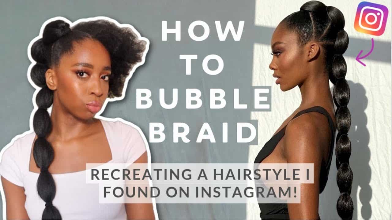 39 Bubble Braids Masterpieces for Braided Hairstyles  Curly Craze