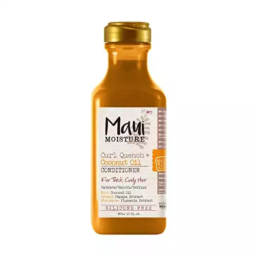 Maui Moisture Curl Quench + Coconut Oil Curl-Defining Anti-Frizz Conditioner