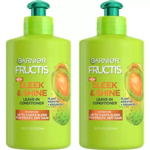 Garnier Fructis Sleek & Shine Leave-In Conditioning Cream