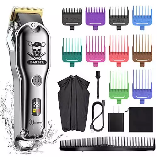 Hatteker Hair Cutting Kit Pro Hair Clippers for Men