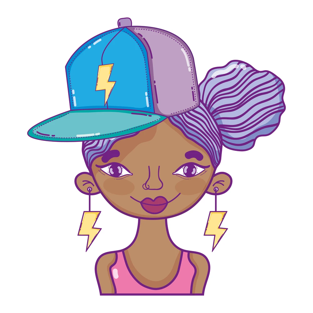 List of Popular Male and Female Characters with Curly Hair 20 These cartoon characters with light brown skin and long curly hair captivate with their enchanting beauty.