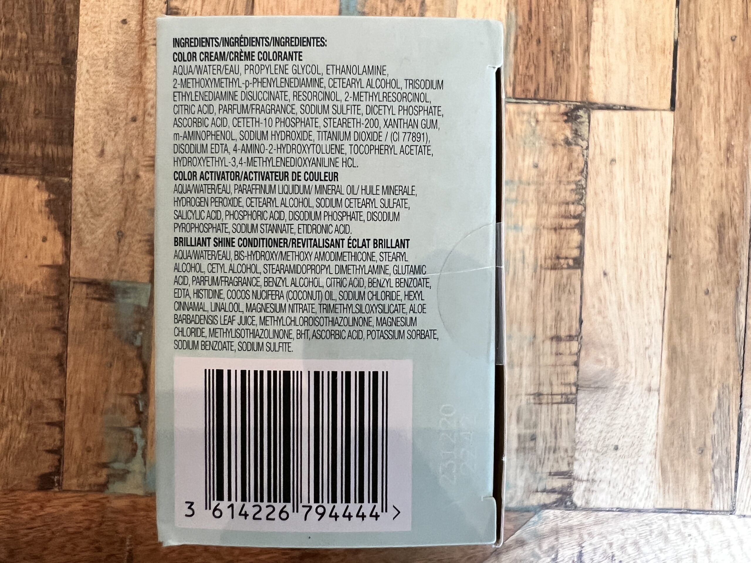 The ingredients within Clairol Natural Instincts' dark brown demi-permanent hair dye are designed to be safe for your hair strands.