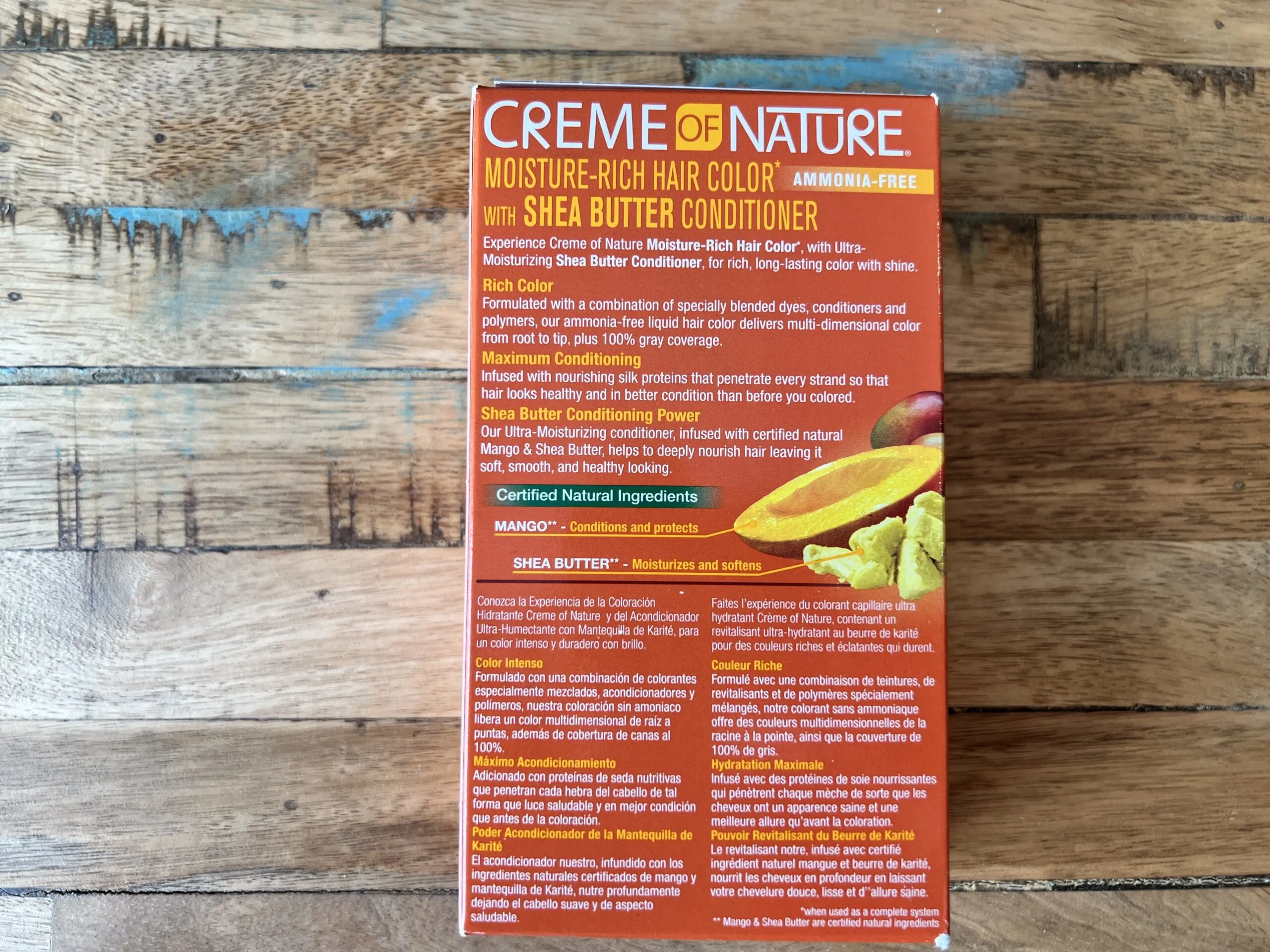 Best Hair Color for Dreadlocks: Top Colors and Dyes Reviewed 4 As you can see, Creme of Nature's moisture-rich hair color includes an ultra-moisturizing shea butter conditioner for rich, long-lasting natural hair color with shine.