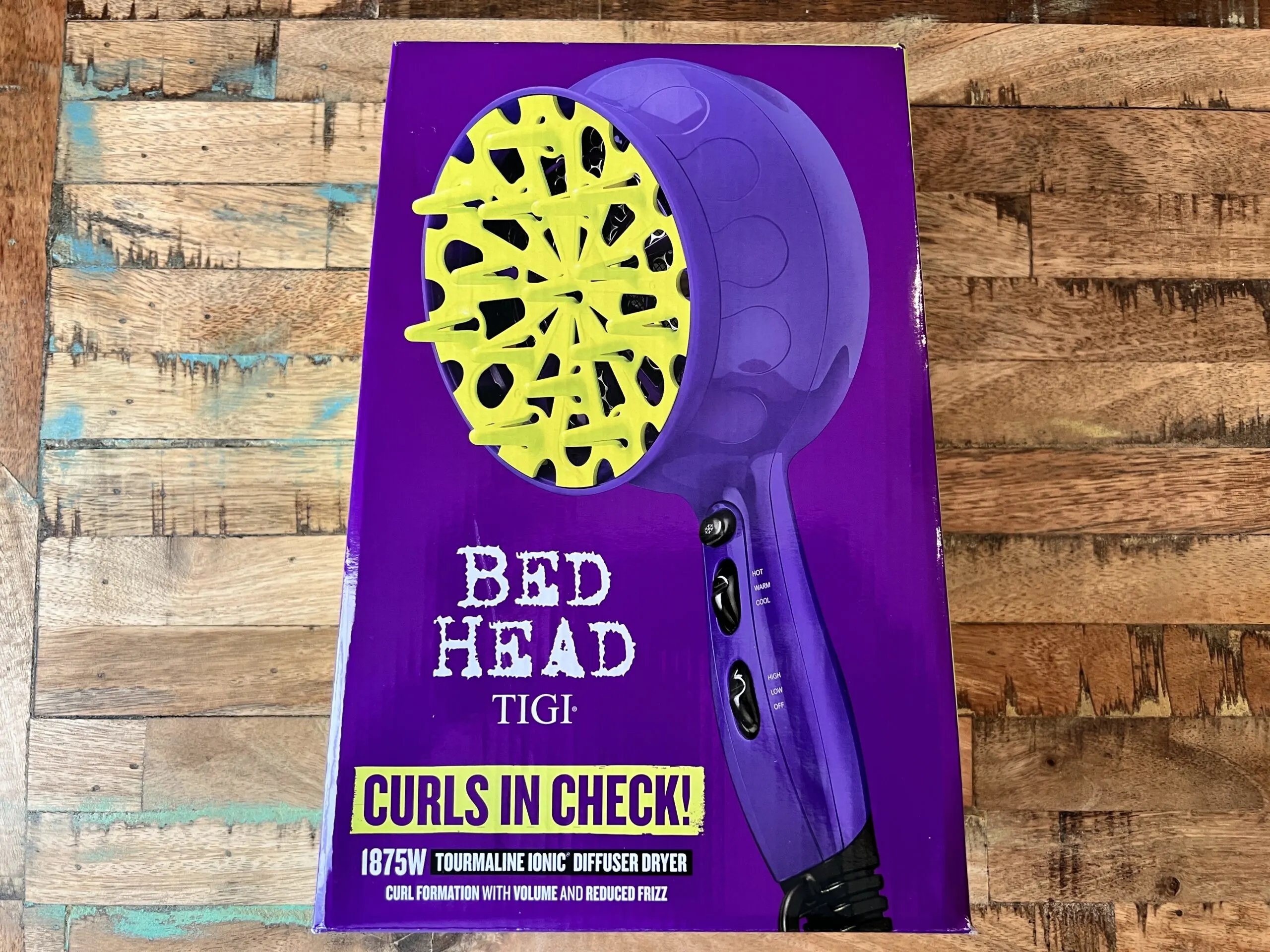The Best Hair Dryer for Curly Hair to Get Perfect Curls 15 Bed Head TIGI 1875-watt tourmaline ionic diffuser dryer.