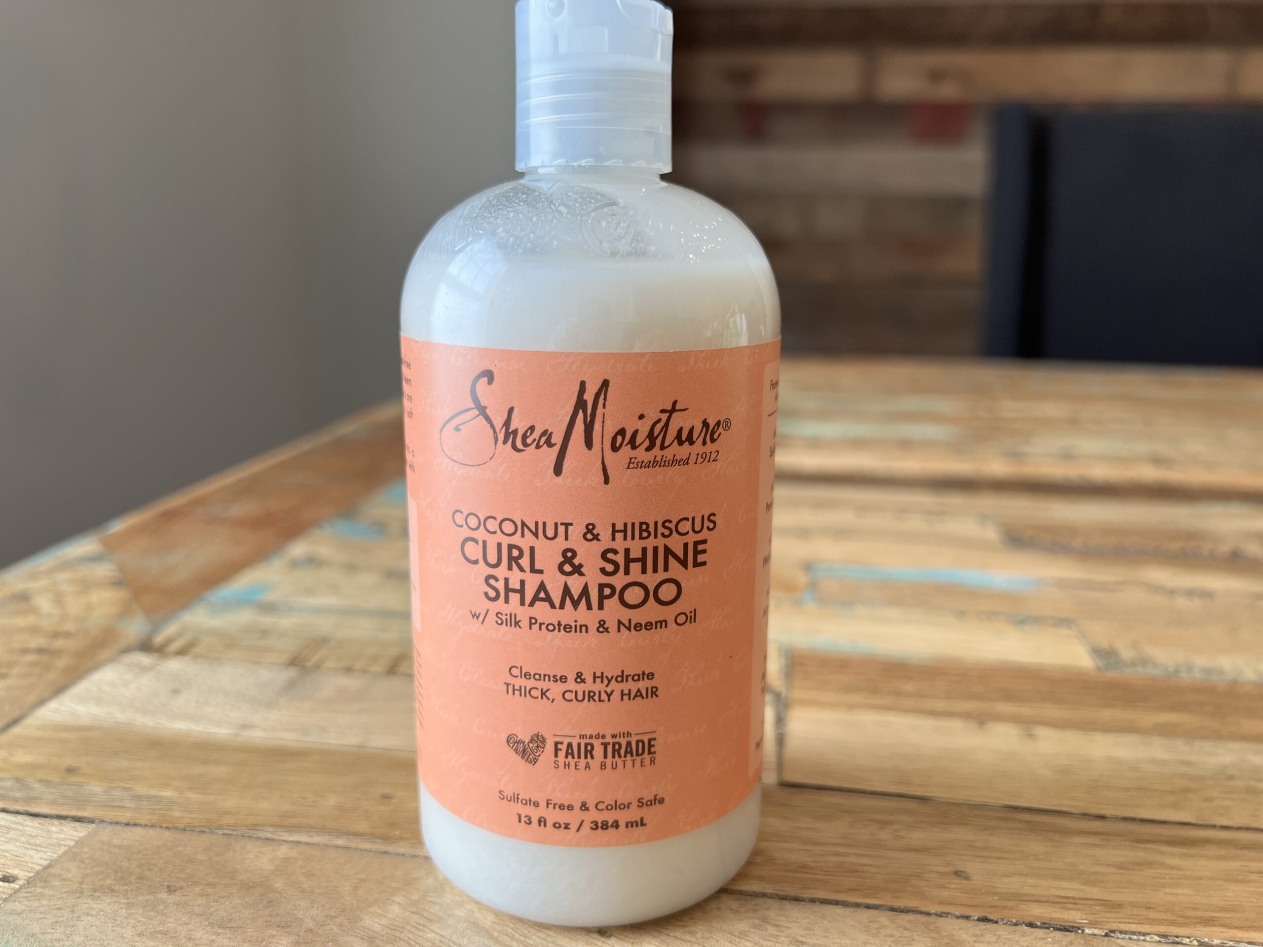 SheaMoisture Curl and Shine Shampoo scaled