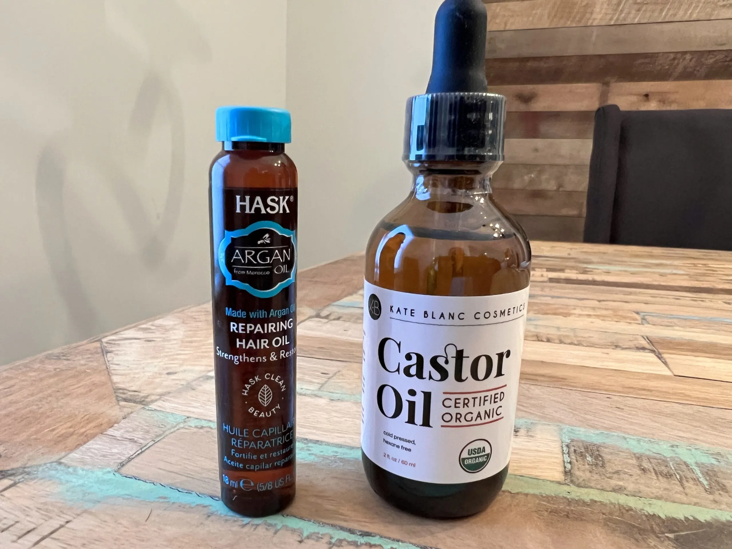 Comparing castor oil vs. argan oil for hair care purposes