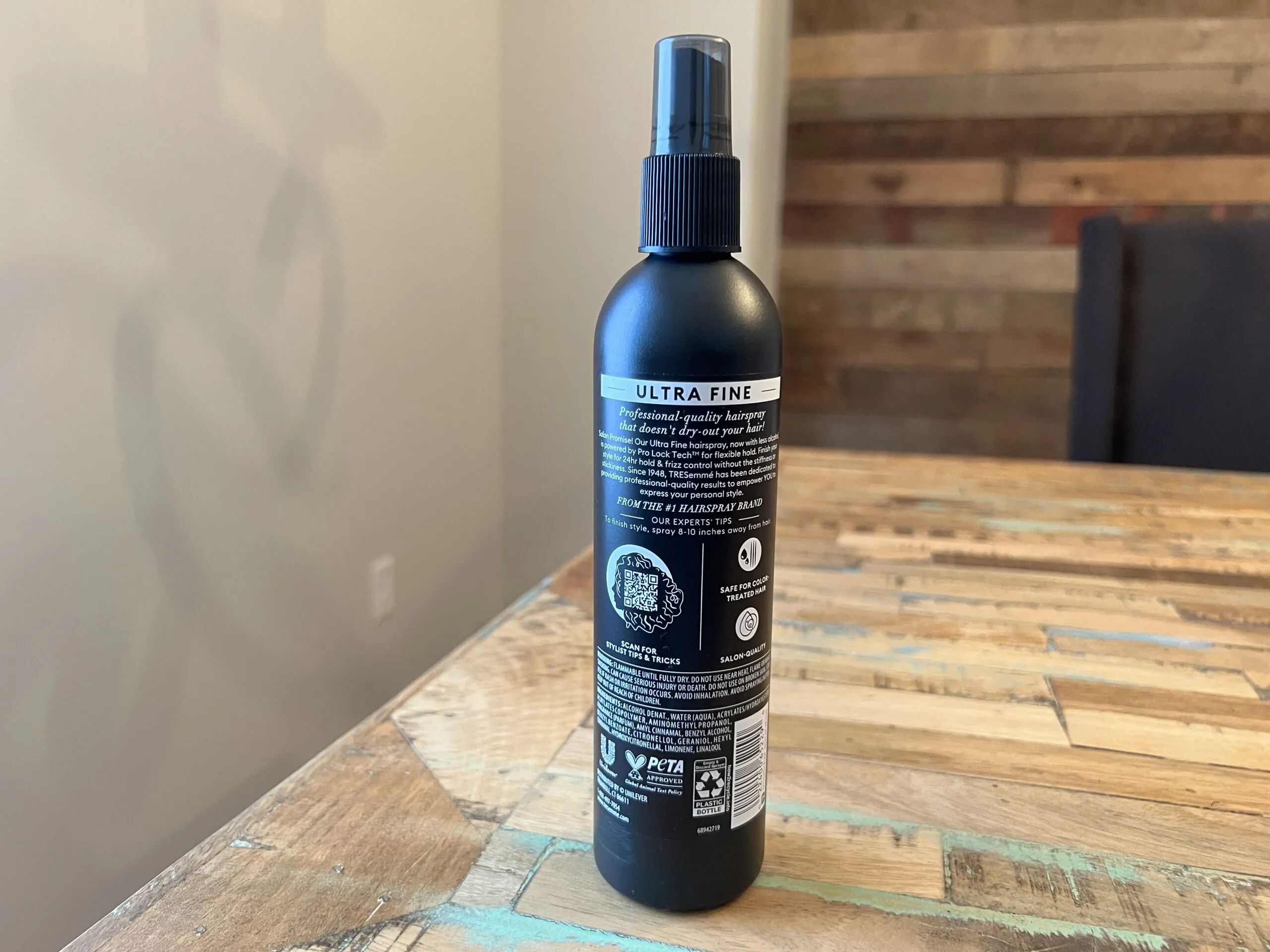 Texture Spray vs. Hair Spray: Is Texture or Hair Spray Better? 9 TRESemmé Used by Professionals is an ultra-fine professional-quality hairspray that doesn't dry out your hair!